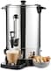 Geepas S/S WATER BOILER Kettle 1650W - Stainless Steel Hot Water Dispenser With Automatic Temperature Control &amp; Keep Warm Function - 15L ,Silver/Black GK5219