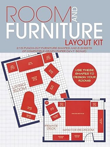 Room and Furniture Layout Kit&nbsp;Paperback &ndash; Big Book, 28 March 2003