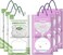 Yamibobo 12-Pack Hanging Moisture Absorber - Desiccant Bag for Closet Dehumidification, Damp Rid