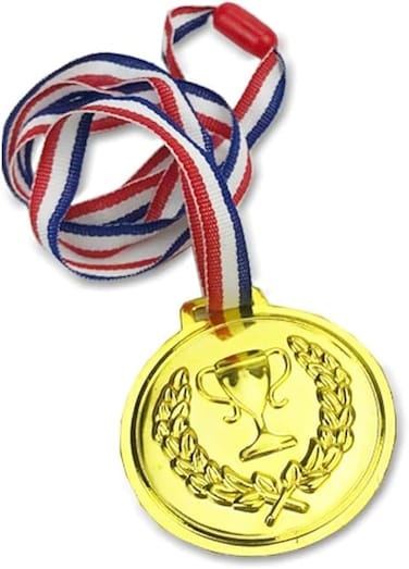 Sport Medal, Award Medals, 18PCS, 2 Inches, Gold Prizes for Sports, Competitions, Party