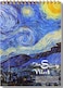 Sketch Book, Top Spiral Bound Sketch Pad, 1 Pack 60-Sheets (68lb/100gsm) Acid Free Art Sketchbook Artistic Drawing Painting Writing Paper for Beginners Artists (Starry Sky)