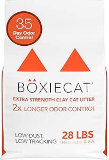 Boxiecat Extra Strength Premium Clumping Clay Litter Flex Bag 12.75kg