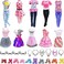 Doll Clothes and Accessories for Barbie Dolls (26 Pieces)