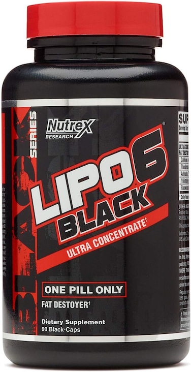 Lipo 6 Black Ultra Concentrate Fat Loss Support 60 Capsules