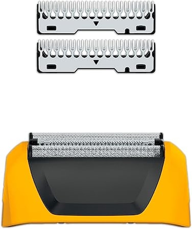 Wahl Lifeproof Shaver Foil and Cutter Replacement, Smooth Shaver Head, Electric Shaver Replacement Heads, Spare Lifeproof Shaver Parts, Cutter Bars, Three Cut System, Waterproof