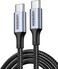 USB C Cable 1M, Braided 100W Power Delivery PD Super Fast Charge Cable USB C to Type C for iPhone 15/16 pro max, iPad mini 7, MacBook Pro, iPad, Samsung S24/24/23 Ultra, Huawei P70