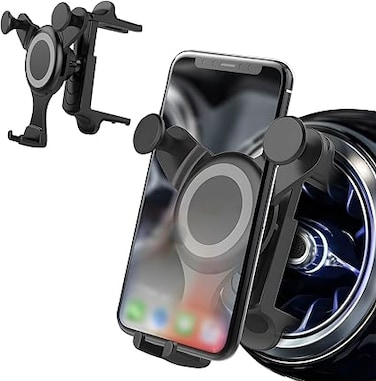 Universal Car Vent Phone Holder - Secure Grip &amp; Easy Access - Compatible with iPhone 16 15 14 13 12 Pro Max &amp; for Samsung S24 S23 - Adjustable &amp; Case Friendly Car Mount for Easy View