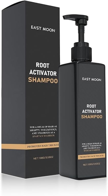 Root Activator Shampoo &ndash; 1 Set &ndash; Powerful Hair Regrowth Formula for Men &amp; Women, Deeply Nourishes Scalp, Awakens Follicles, Promotes Thicker, Darker Hair, Long-Lasting Natural Shine