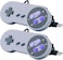 2 Packs USB Controller for Classic Super Nintendo NES SNES, USB Famicom Controller Joypad Gamepad for Laptop Computer Windows PC/MAC/Raspberry Pi (Black)