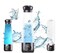 Pro Hydrogen Water Bottle 5th Generation - 5500ppb in 10 Min, Portable Machine With SPE PEM Technology, Ionizer, Rechargeable Digital Screen