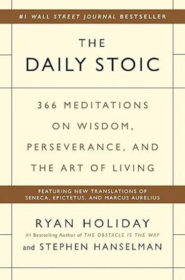 Portfolio The Daily Stoic: 366 Meditations On Wisdom, Perseverance, And The Art Of Living&nbsp;Hardcover &ndash; Big Book, 18 October 2016