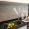 COSNIGHT Clear Oil Proof Wallpaper,Kitchen Backsplash Wall Protector Transparent High Temperature Resistant Self-Adhesive Sticker, Waterproof Oilproof Paper for Kitchen Cupboard Household 11.8In&times;118In