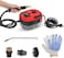 Eacam 2500W Portable Handheld Steam Cleaner High Temperature Pressurized Steam Cleaning Machine with Brush Heads and Gloves for Kitchen Furniture Bathroom Car