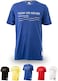 Men's Motivational Printed Crew Neck Activewear Quick-Dry T-Shirt - 100% Polyester Athletic Moisture-Wicking Workout Tee, Fitted for Gym, Running, and Workouts - Tshirt