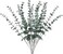 AMOSTBY 12Pcs Eucalyptus Stem Artificial Decor，Eucalyptus Leaves Fake Greenery Branches for Wedding Centerpiece Flower Floral Farmhouse Home Decoration (Light Green)