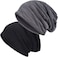 Cotton Slouchy Beanie Hat for Men/Women, Lightweight Oversize Large Thin Skull Cap Chemo Cap Night Sleeping Cap