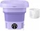 Portable Washing Machine,11L Foldable Mini Washing Machine, Portable Washer for Underwear,Socks,BabyClothes,Towels,Pet Items,Apartment,Hotel,RV,Home,Dormitory,Camping,Sickroom