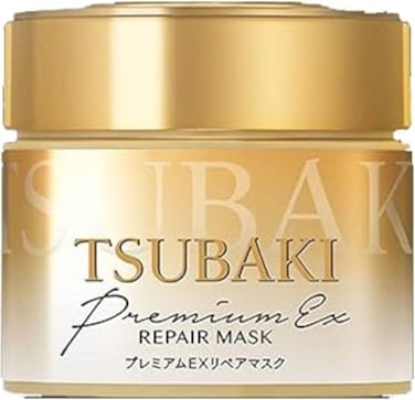 Tsubaki   Shiseido Premium Repair Hair Mask   Repairing hair mask for damaged hair   &mdash;   180 g   Hydrates and strengthens