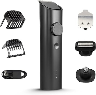 Xiaomi Grooming Kit Pro, 40 length settings, Face, Hair, Body - Everything-in-One Professional Styling Trimmer, Body Grooming, Nose &amp; Ear Hair Trimming, Hair Clippers, Beard Combs, Quick Charge