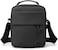 Crossbody Bag Small Shoulder Backpack for Men Chest Bags Casual Daypack for Business Travel Cycling (Black)