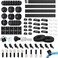 273 Pcs Cable Management Kit, إدارة الكابلات Cable Organizer for Home and Office. Useful for Power Cord, USB Cable, TV Cable, PC, Desktop Cable clips bundle, Home Office Cord Organizer for Desk etc