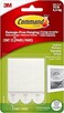 Command 17204-12ES 07248000796 CMND PIC HANG STRIP VP, 12 Pairs, White, Picture