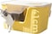 NeoStyle Extra Large Litter Box，78.5 * 54.5 * 40.9cm Open Splash Proof High Side Litter Box, Better for Multi-Cat Households, Pet Safe Coating, Easier to Clean and More Sanitary (Yellow)