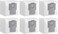 Chuancheng 6 Pcs Dust Bags for Roborock S7 MaxV Ultra / S7 Pro Ultra / Q7+ / Q7 Max+ / Q5+ Vacuum Cleaner Accessories, 3L Large Capacity Replacement Bag for Xiaomi Roborock S7 MAXV Ultra Parts