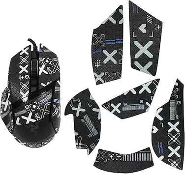 Anti Slip Grip Tape Compatible With Razer Basilisk V3 / Basilisk V3 Pro Wireless Gaming Mouse, SEEFY Sweat Absorption Stickers (All-inclusive Coverage)