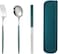 Travel Silverware Set With Case - Portable And Reusable Lunch Utensils Set For Work, Travel Silverware, Cutlery Set For Lunch Box, Bento Box Utensils Set, Spoon, Fork, And Chopsticks