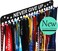 Medal Display Hanger Never Give Up with 20 Hooks,Medal Hanger Display For Wall with 16inchL,race medal display Upgraded Medal Holder display with Simple Design For gymanstics,race,soccer,swim
