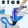 Toilet Plunger,4 in 1 Air Plunger for Toilet, Drain Clog Remover Tools,Versatile Home Toilet Clog Remover,High Pressure Air Toilet Plungers For Toilet,Drain,Bathroom,Floor Drain,Sewer,Pipe
