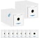 DrFlito 10 Pack N30 Dust Bags Compatible with ECOVACS DEEBOT N30 Omni/N30 PRO Omni Robot Vacuum Cleaner, 4 Layers Effective Filtration for Deebot N30 Omni Dust Bag
