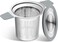 Tea Infuser Strainers, Stainless Steel Loose Leaf Tea Strainer Stepper with Heat Proof Double Handles, Extra Fine Mesh Ball Infusers, Diffuser Holder Filter for Mugs