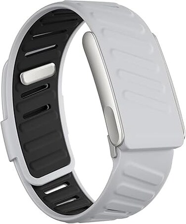NORTXEN SportFlex Band Strap Compatible with Whoop 5.0/MG,One, Peak &amp; Life Devices &ndash; ECG Compatiblity, Silicone Waterproof Design, Sweatproof Strap with U-Shape Silver Connector