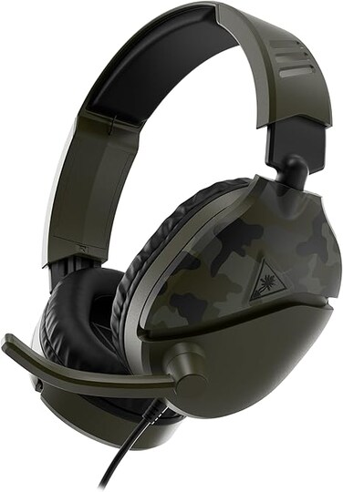 Recon 70 Camo Green Gaming Headset for Xbox Series X S, Xbox One, PS5, PS4, Nintendo Switch &amp; PC