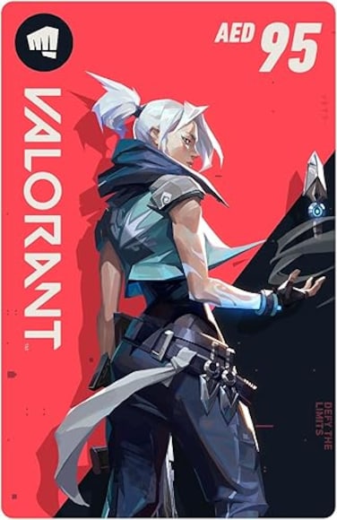 VALORANT 95 AED Gift Card - (Redeemable in VALORANT, League of Legends, Teamfight Tactics and Legends of Runeterra)