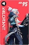 VALORANT 95 AED Gift Card - (Redeemable in VALORANT, League of Legends, Teamfight Tactics and Legends of Runeterra)