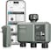 Egardenkart Water Timer WiFi - Multifunctional Sprinkler Timer for Automatic Irrigation System   Sprinkler Controller   Waterproof Irrigation, WiFi 3 Outlet