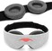 Sleep Mask - 100% Blackout Eye Mask - Zero Eye Pressure - Adjustable Eye Cups - Guaranteed Deepest-Possible Rest - Perfect Sleeping Mask for Light Sleepers, Travelers, Midday Nappers