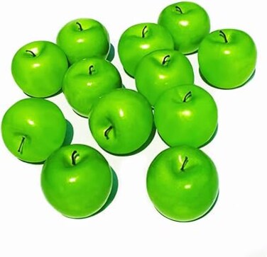 COTOSEY Artificial Green Apples Box of 12