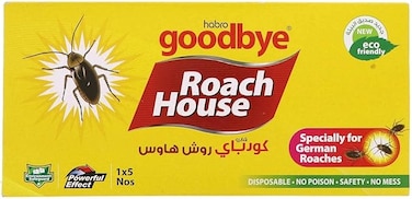 Goodbye Roach House Cockroach Trap 5's