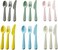 Ikea Boutique Store Kalas Plastic Cutlery Set - 18 Piece (Multicolour)