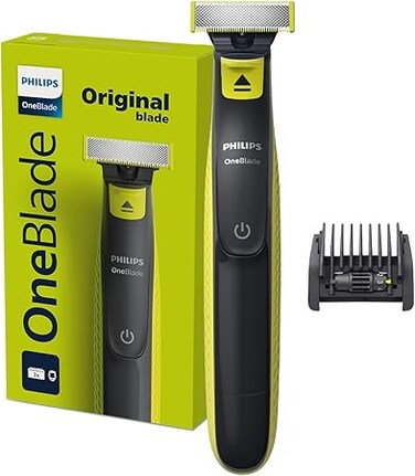Philips OneBlade QP2724/20   Trim, Edge &amp; Shave Any Length of Hair  5-in-1 Adjustable Comb, Dual-Sided Blade   45min Cordless Use, USB Charging