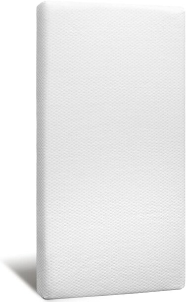 VTERLY Cot Mattresses, 120 x 60cm Crib Mattress with Extra Thick 10 cm Memory Foam &amp; Removable Washable Cover, Breathable, Anti Allergenic and Water Resistant Toddler Bed Mattress