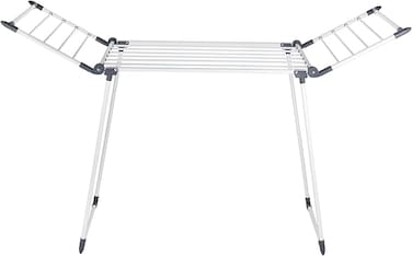 Delcasa XXL 175x108 Carbon steel Cloth Dryer DC3284 powder coated carbon steel cloth drying stand rack &amp; Frame Sleek Design Wide Drying Space Strong Stand