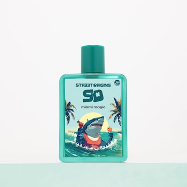 Street Origins Miami Magic Mars Eau De Parfum for Men, 75ml Luxury Niche Cologne, Fresh Spicy Aromatic Woody Scent with Bergamot, Mint, Lavender, Cinnamon, Vanilla, Amber &amp; Patchouli