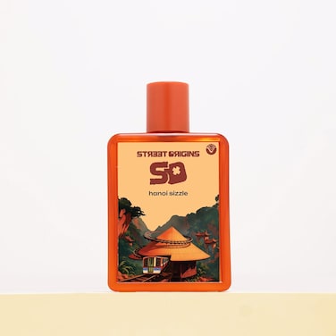Street Origins Hanoi Sizzle Venus Eau De Parfum for Women, 75ml Luxury Niche Perfume, Sweet Smoky Gourmand Scent with Coffee, Rum, Hazelnut, Salted Caramel, Cocoa, Vanilla &amp; Tonka
