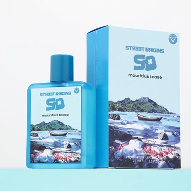 Street Origins Mauritius Tease Venus, Floral Fruity Eau De Parfum for Women, 75 ml -Strawberry Raspberry Coconut Vanilla, 75 ml