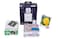 مجموعة طابعة FujiFilm Instax Square Link للهواتف الذكية - علبة هدايا خضراء، طابعة صور فورية محمولة مع إطار صغير أنيق، ألبوم صور عملي، عبوتان من الفيلم
